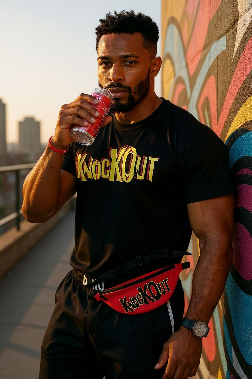 KnocKOut Red Fanny Pack