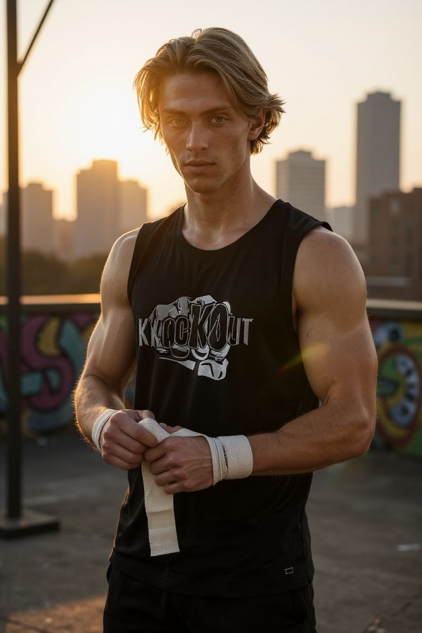 KnocKOut Unisex Jersey Muscle Tank