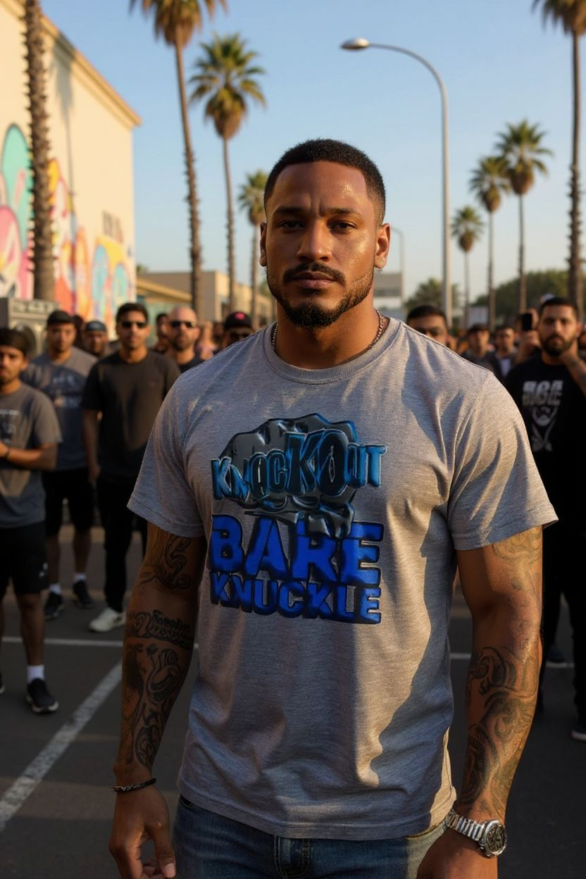 KnocKOut Bare Knuckle Unisex Softstyle T-Shirt