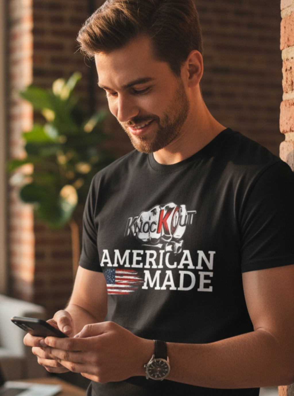 American Made KnocKOut Unisex Softstyle T-Shirt