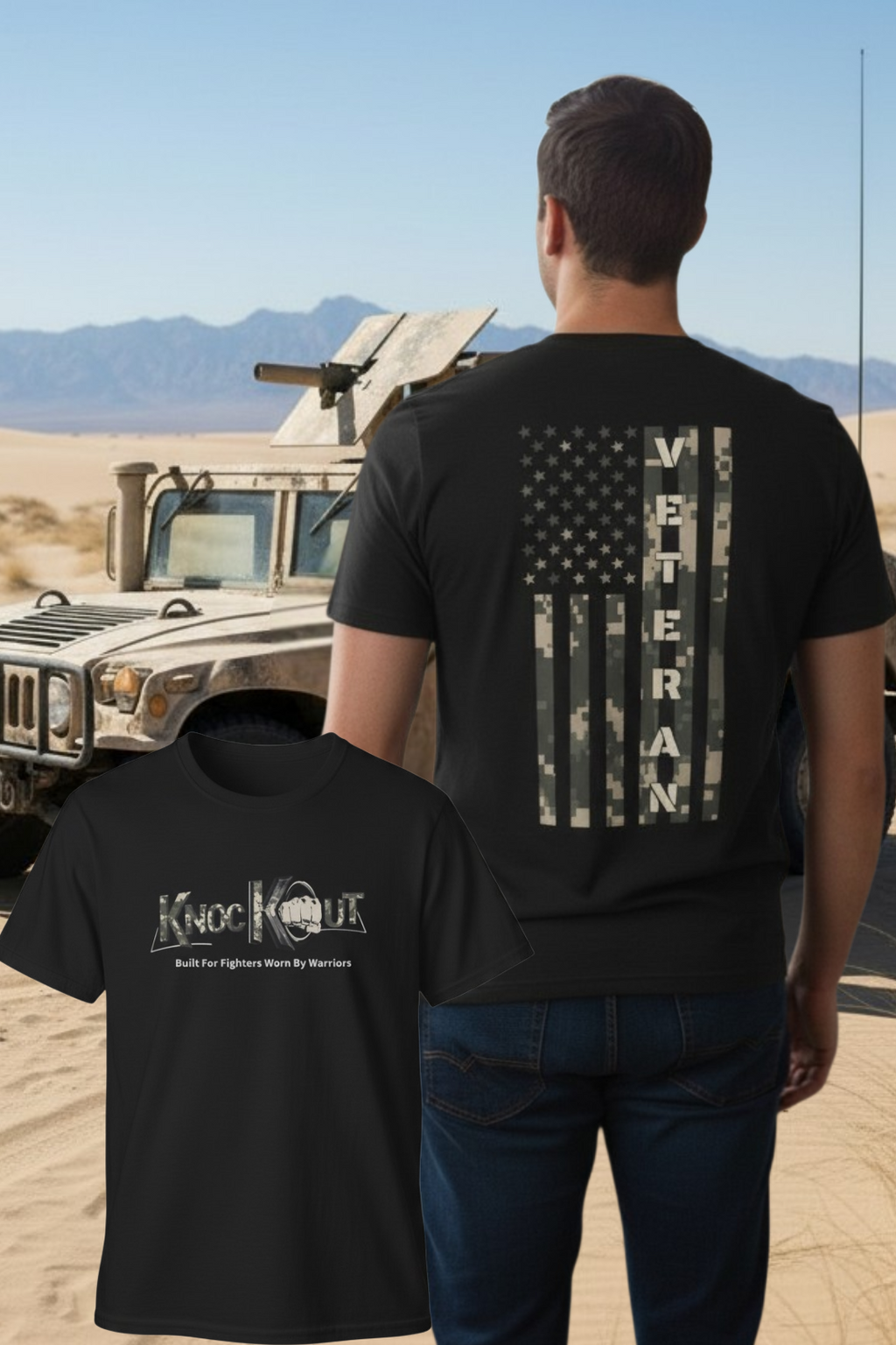 Unisex KnocKOut Veteran Softstyle T-Shirt