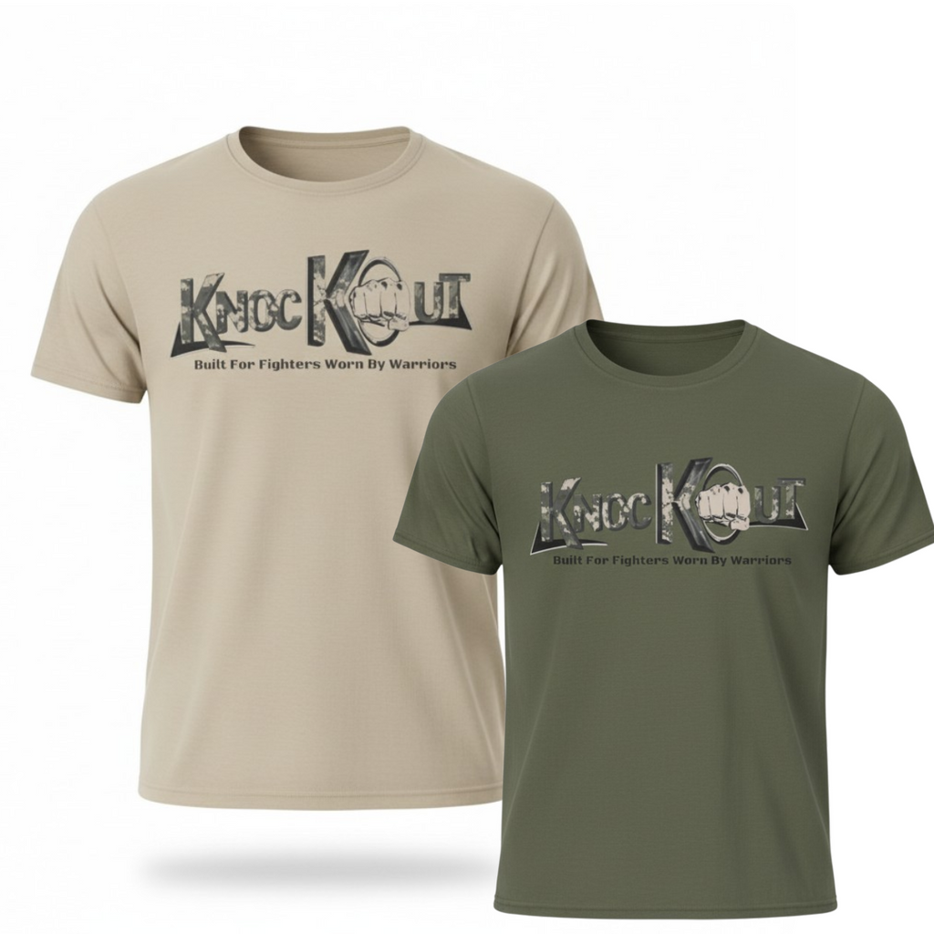 Camo KnocKOut Unisex Softstyle T-Shirt