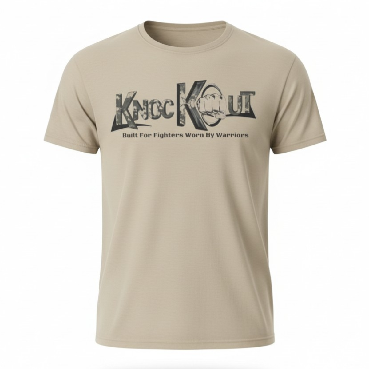 Camo KnocKOut Unisex Softstyle T-Shirt