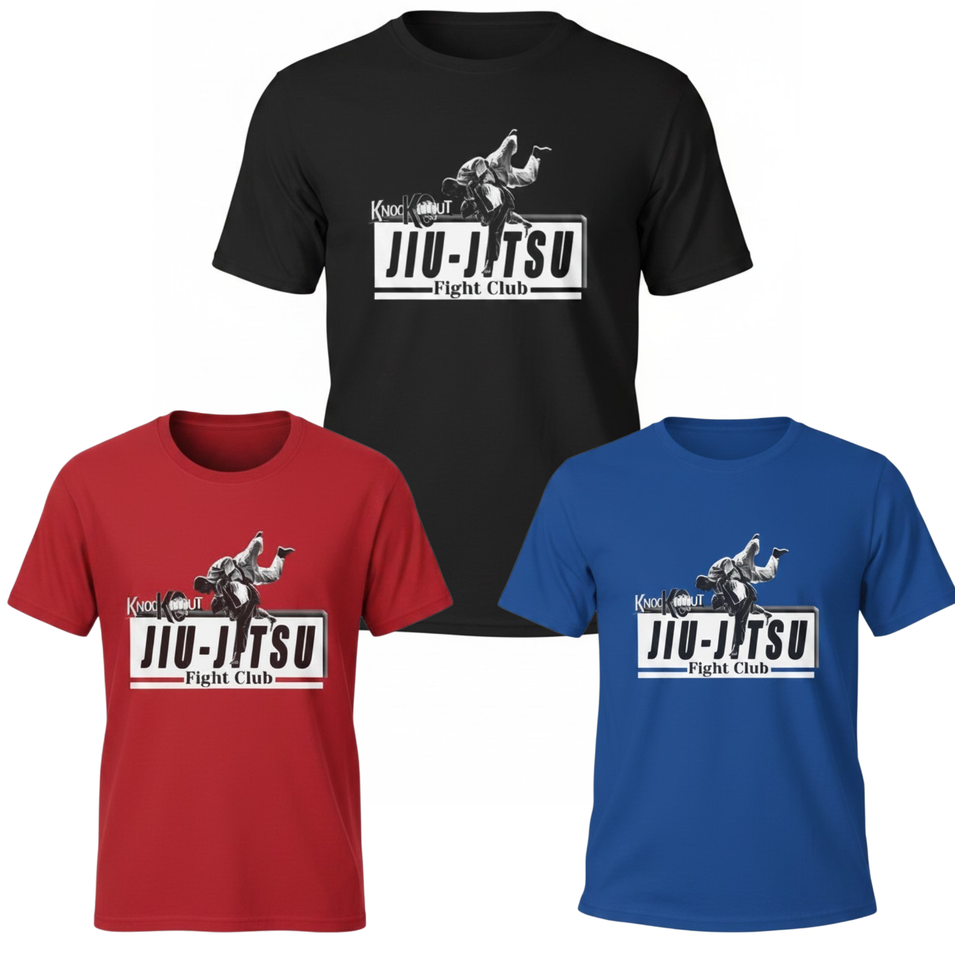 KnocKOut jiu-Jiu-Jitsu Fight Club Unisex Softstyle T-Shirt