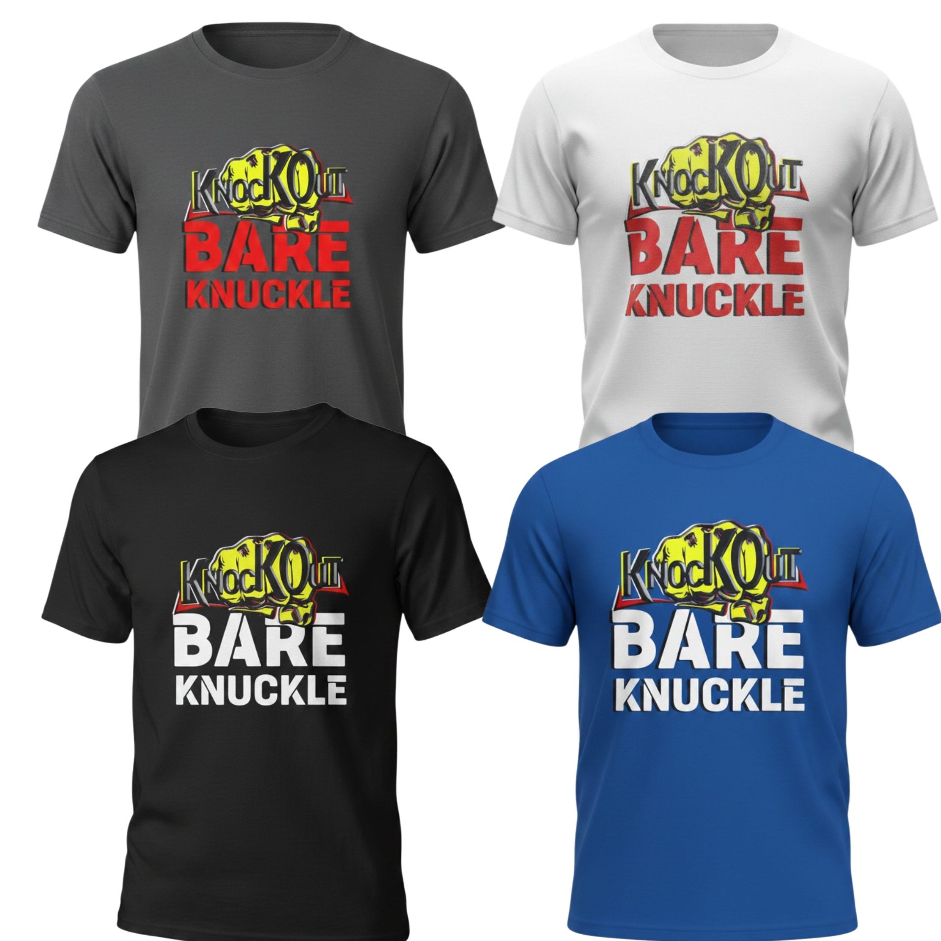 KnocKOut Bare Knuckle Unisex Softstyle T-Shirt