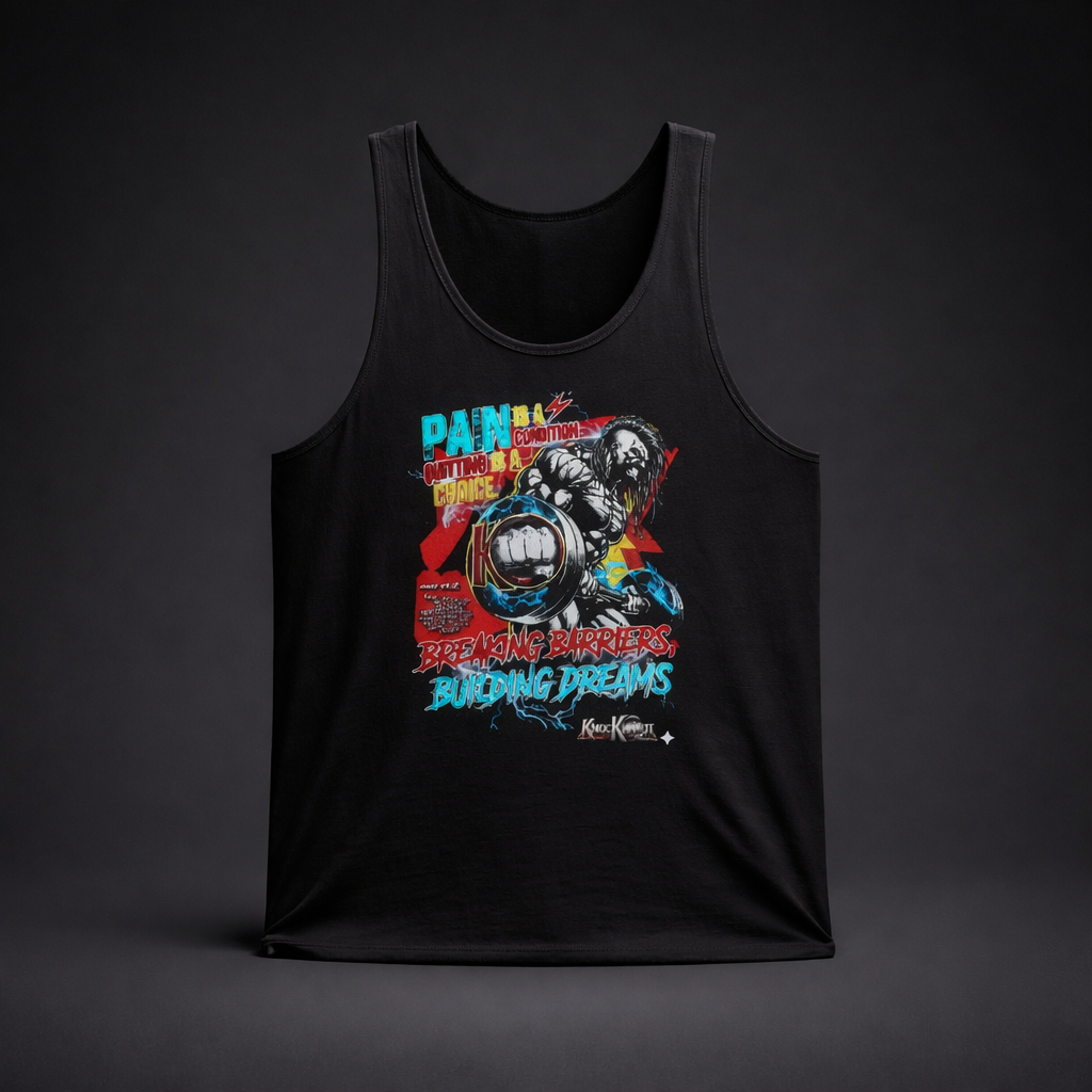KnocKOut Pain( Romeo )Unisex Jersey Tank