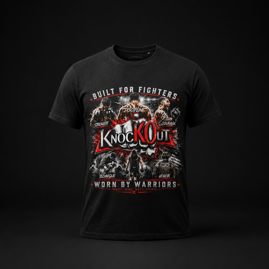 KnocKOut Built for Fighters Unisex Softstyle T-Shirt