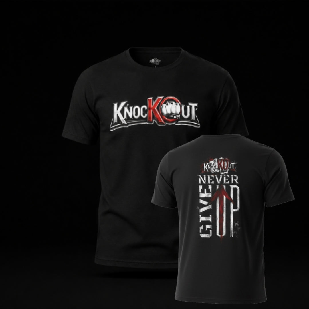 New KnocKOut Never Give Up Unisex Softstyle T-Shirt