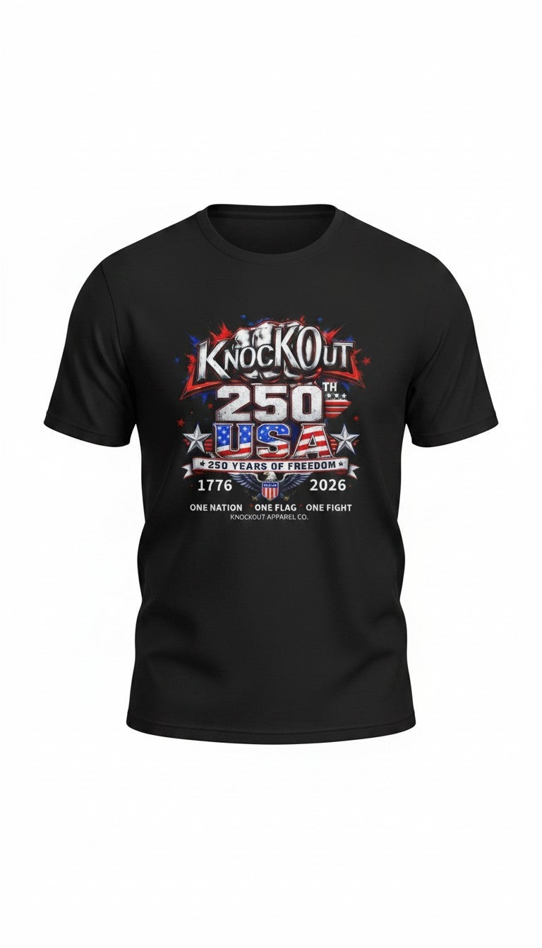 USA 250th Anniversary KnocKOut Unisex Softstyle T-Shirt
