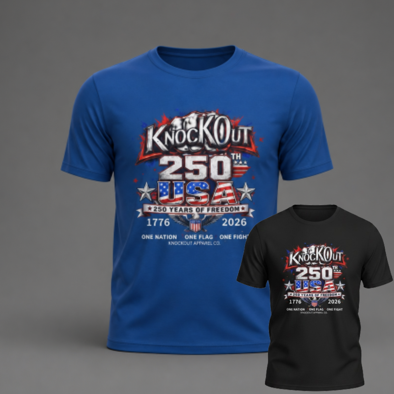 USA 250th Anniversary KnocKOut Unisex Softstyle T-Shirt