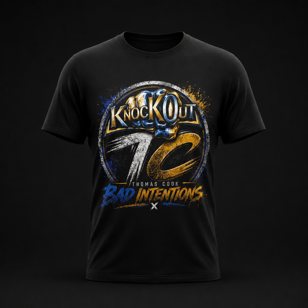 Thomas Bad Intentions Cook KnocKOut Unisex Softstyle T-Shirt