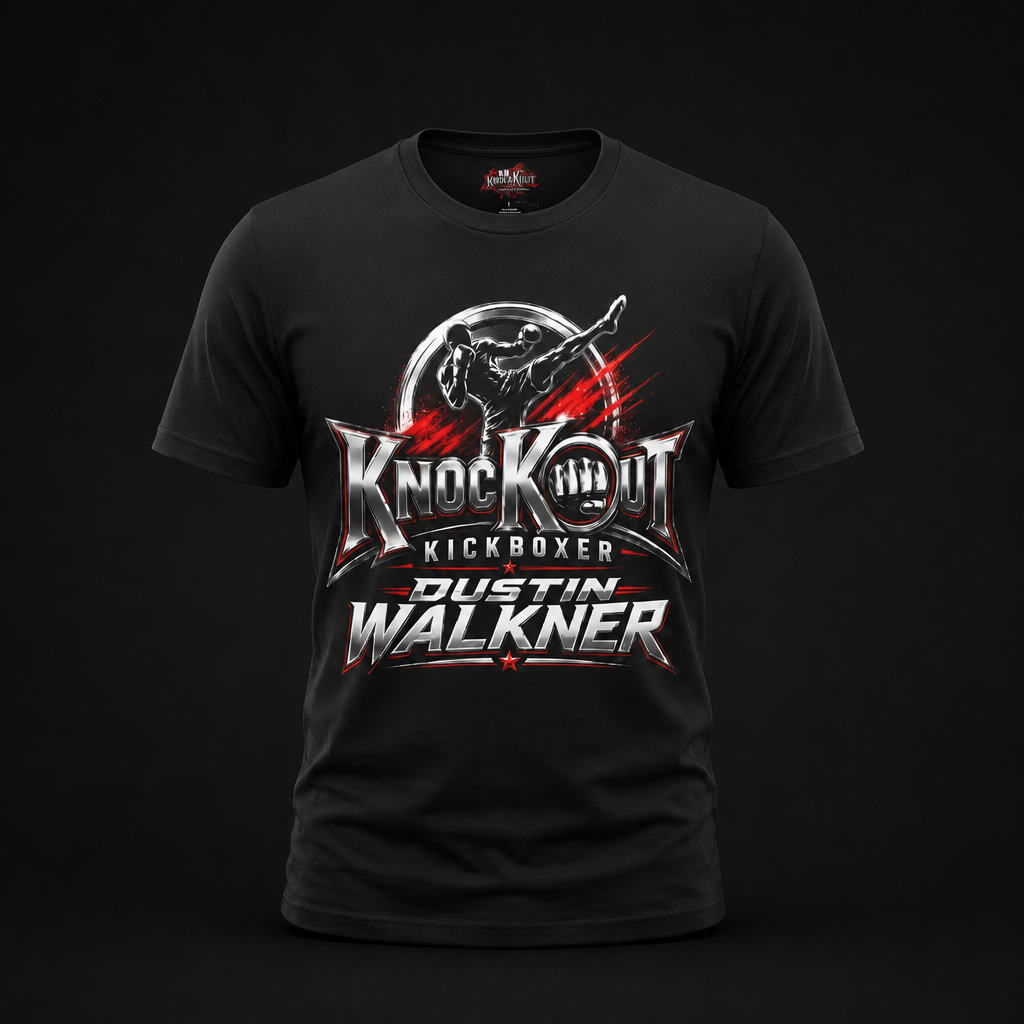 KnocKOut Dustin Walkner Kickboxer Unisex Softstyle T-Shirt