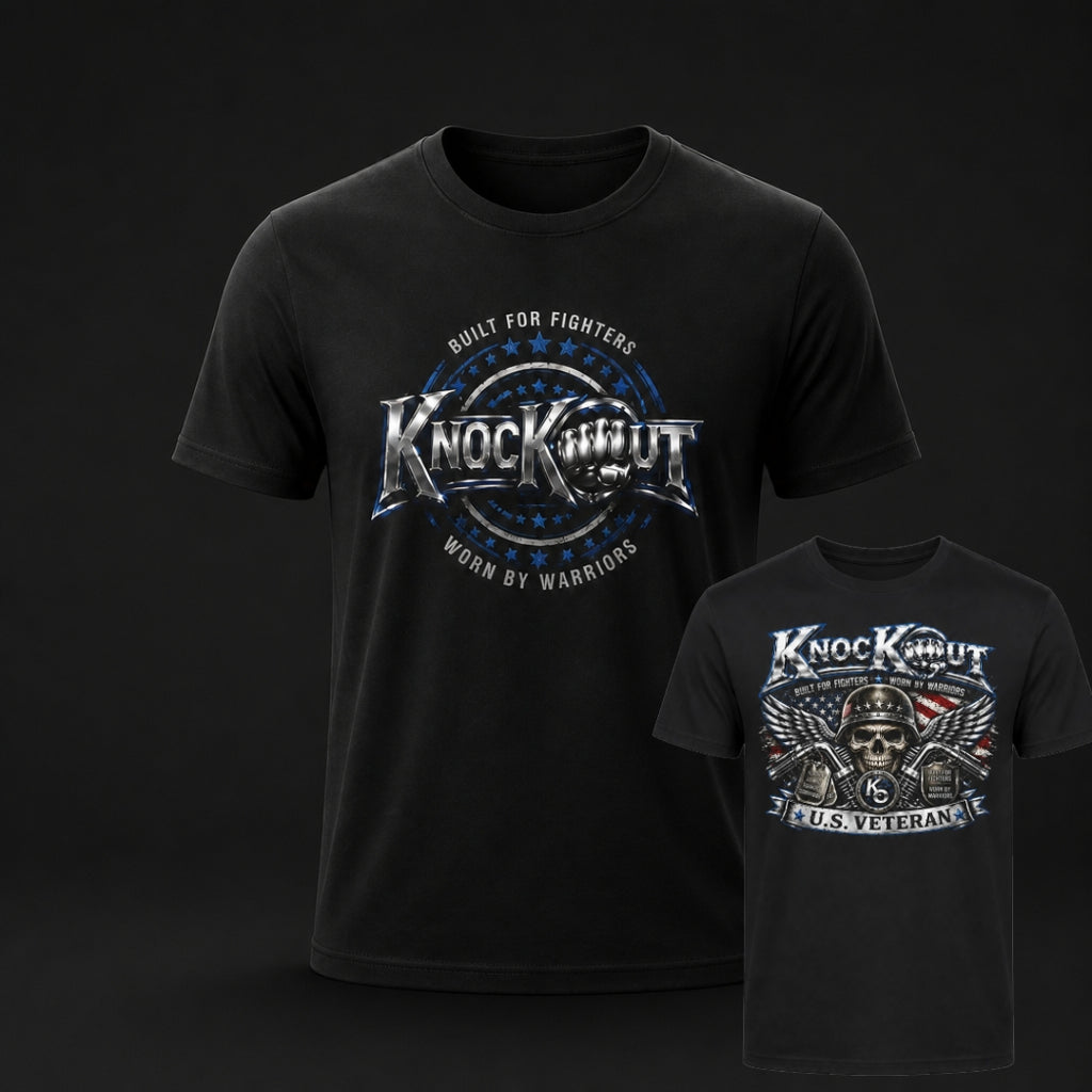 KnocKOut Biker US.Veteran Tee Unisex