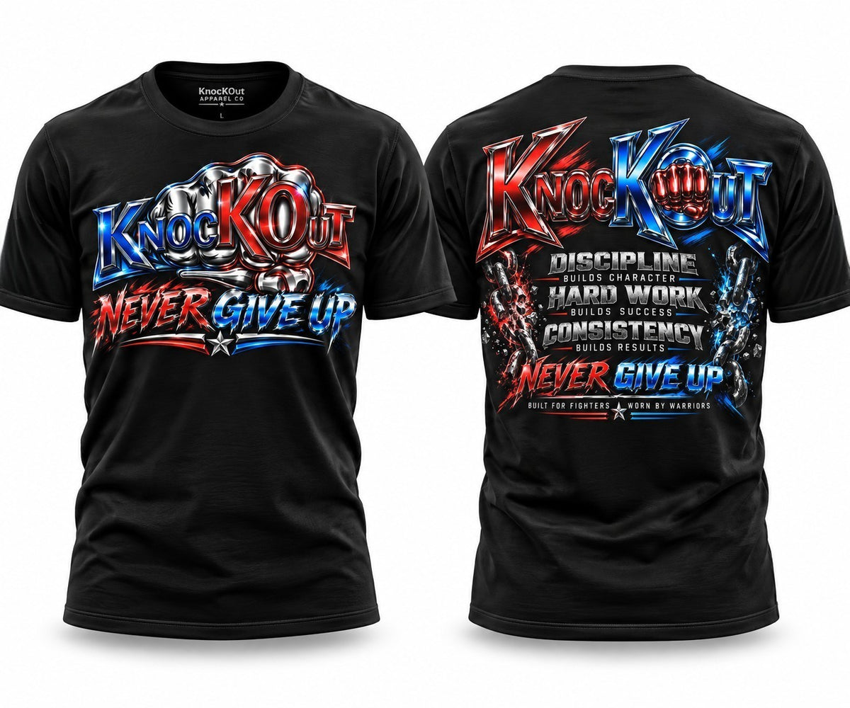 Red Blue KnocKOut Unisex Softstyle T-Shirt