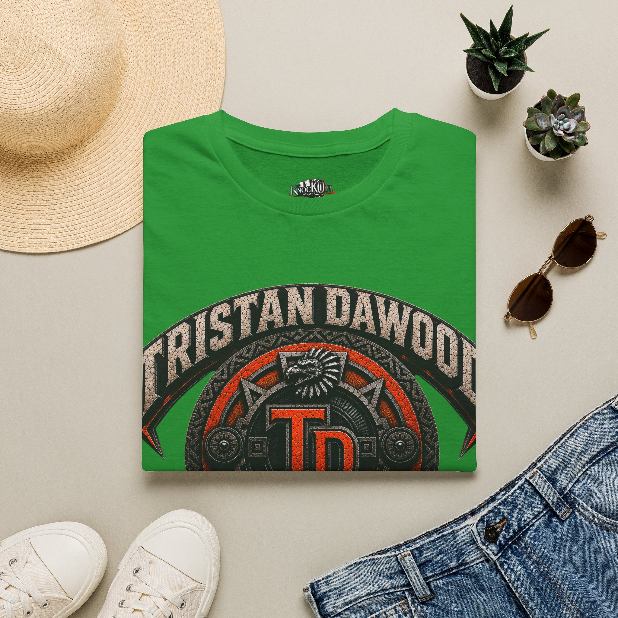 Dawood KnocKOut Fighter Unisex Softstyle T-Shirt
