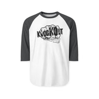 Free Shipping KnocKOut Unisex Three-Quarter Sleeve Raglan Shirt