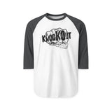 Free Shipping KnocKOut Unisex Three-Quarter Sleeve Raglan Shirt