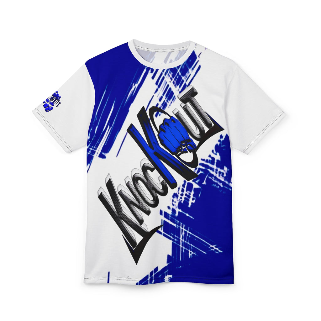 Blue KnocKOut Unisex Cut & Sew Tee