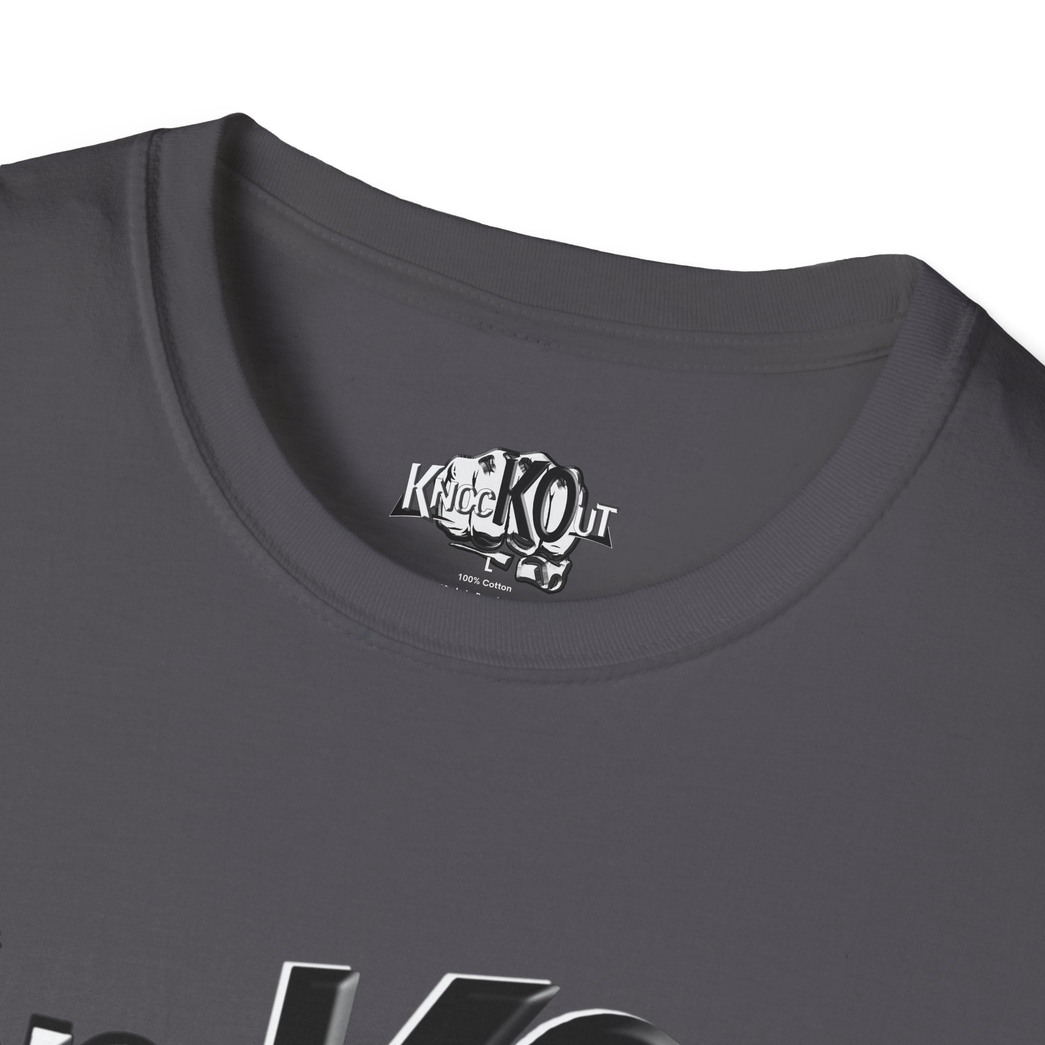 KnocKOut Strong Never Give Up Unisex Softstyle T-Shirt