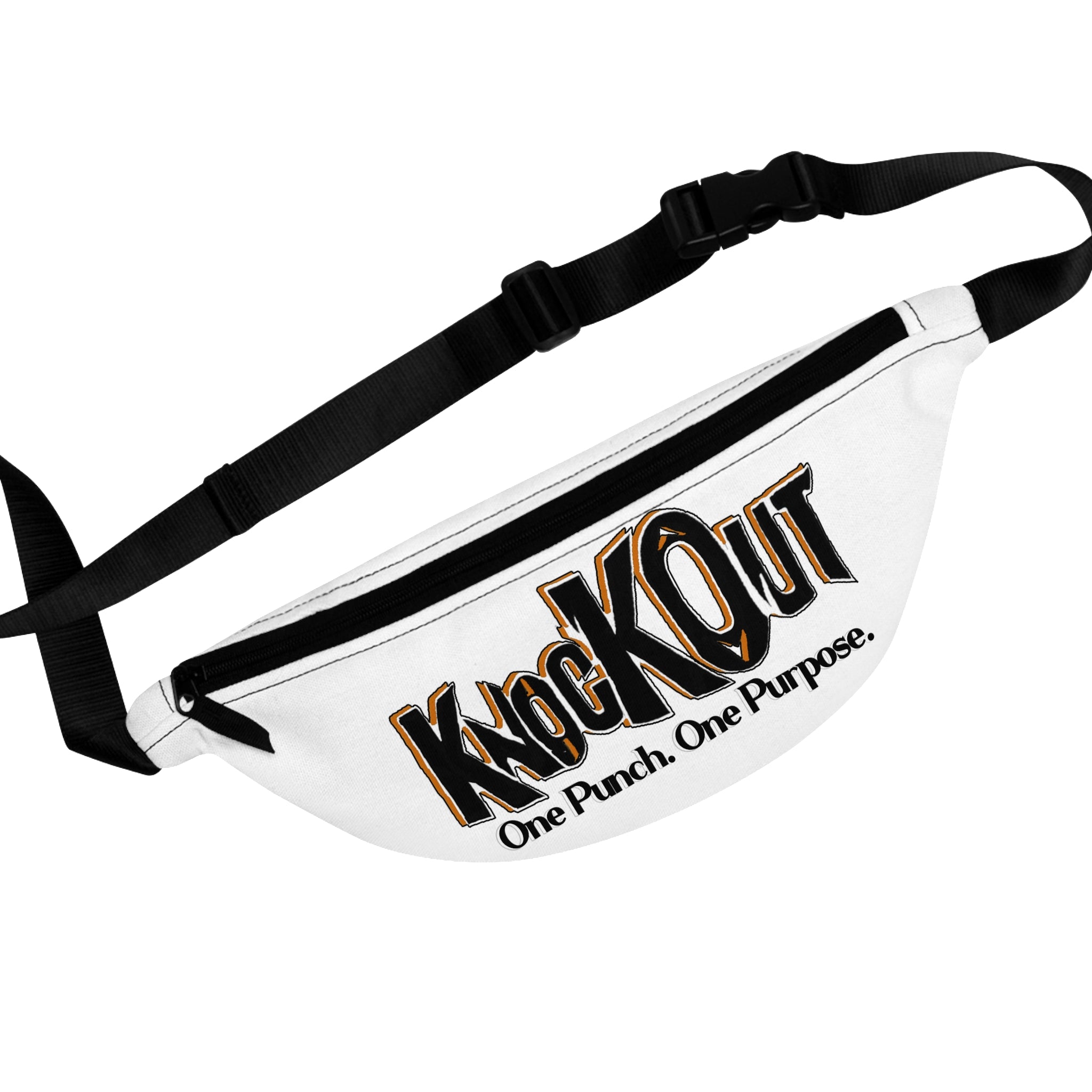KnocKOut White Fanny Pack