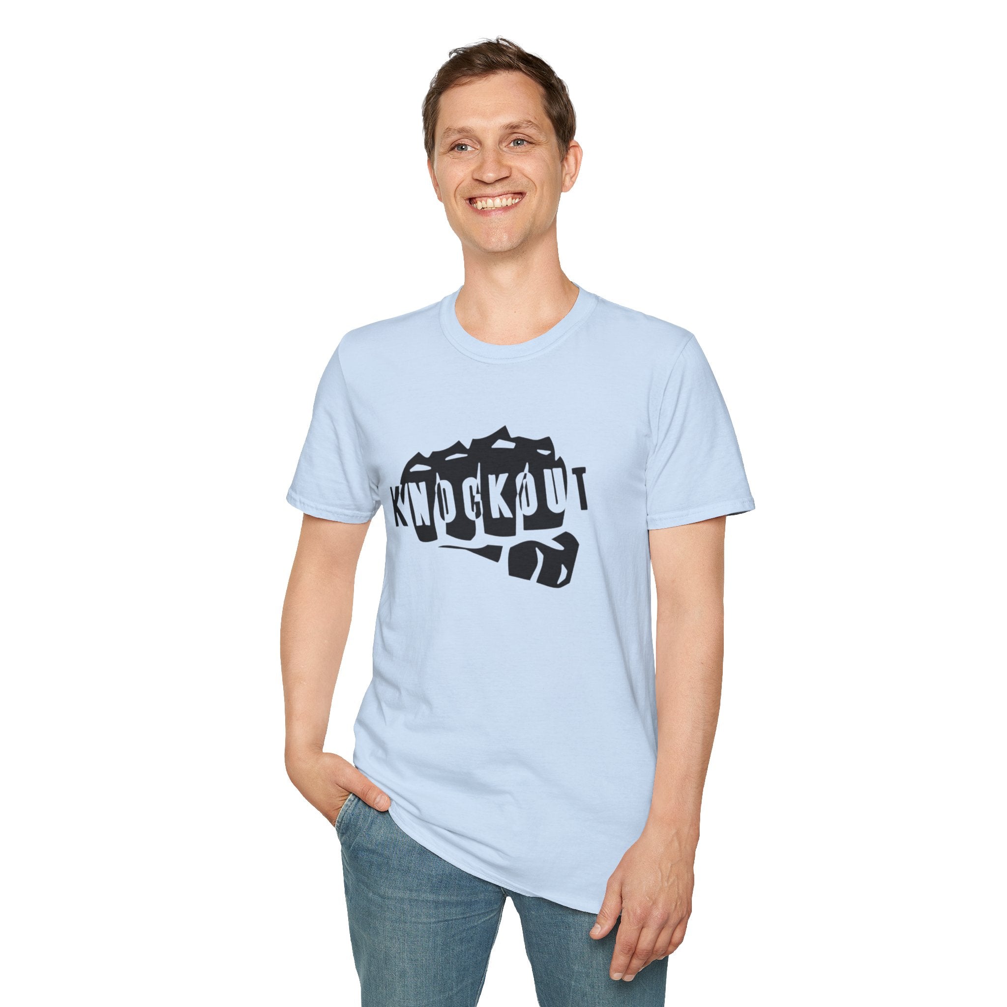 Original KnocKOut logo Unisex Softstyle T-Shirt