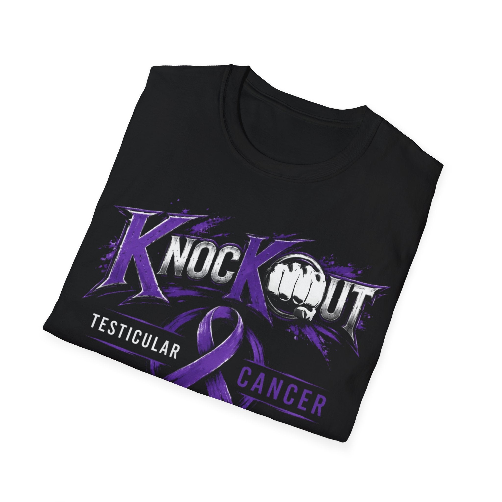 KnocKOut Cancer Awareness Tee | One Team. One Fight.Unisex Softstyle T-Shirt
