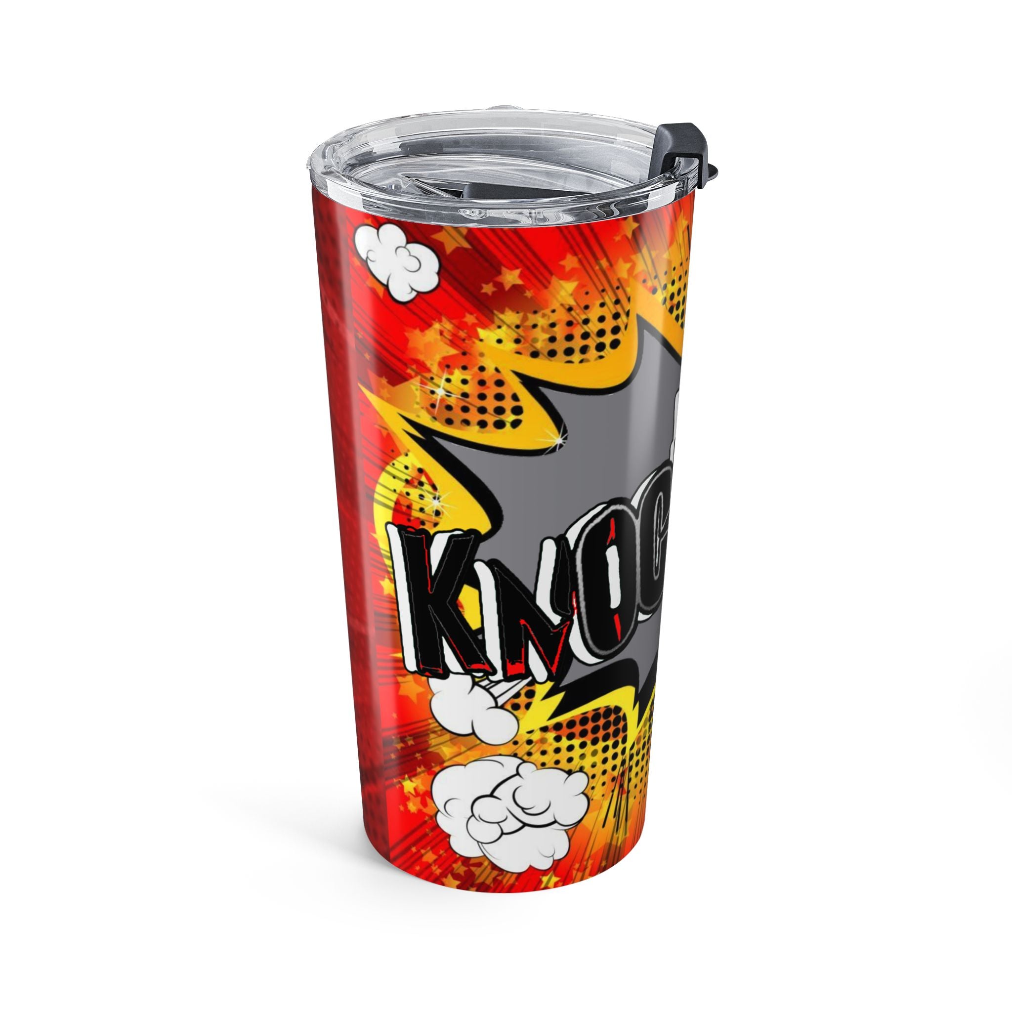 KnoKOut Comic Tumbler 20oz