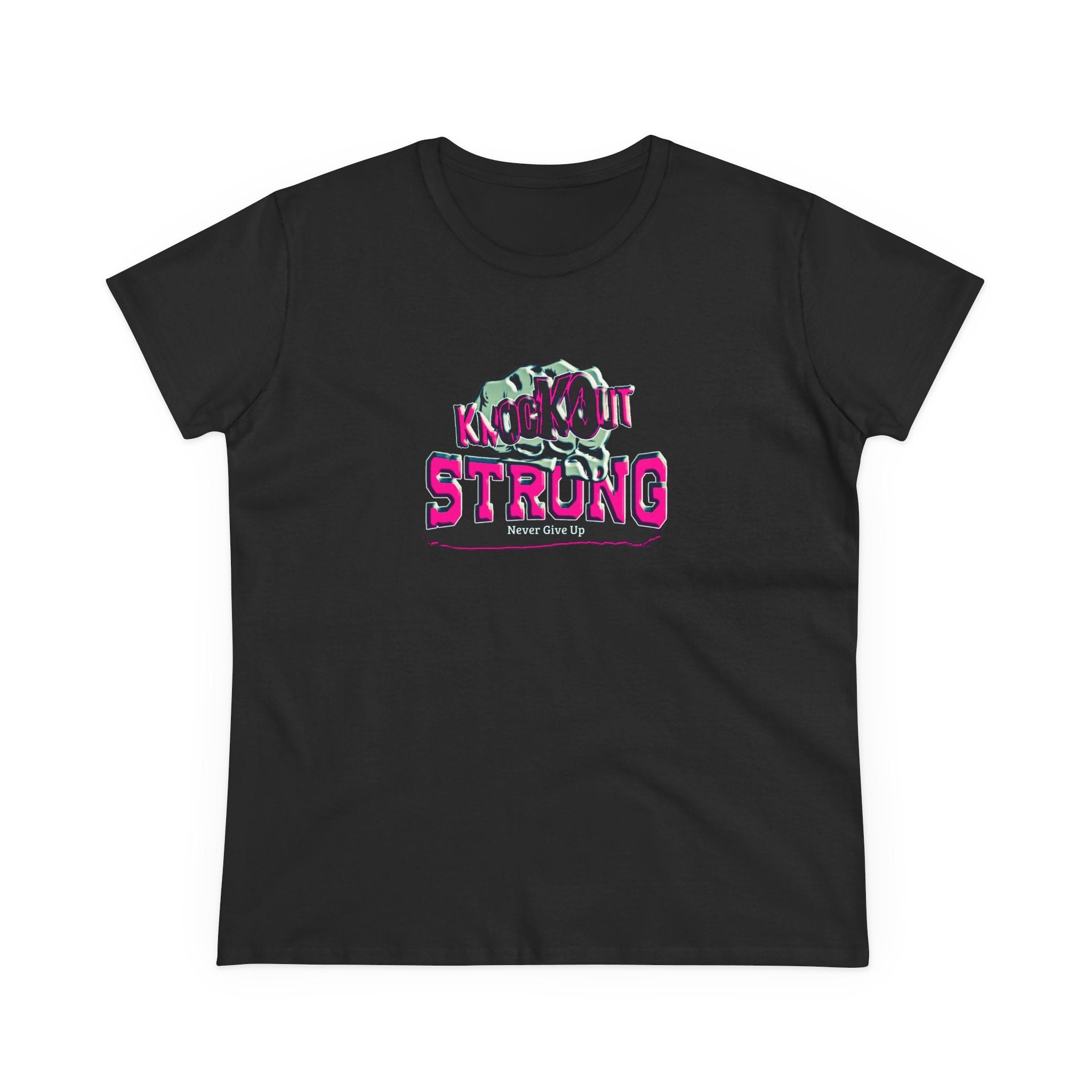KnocKOut Strong Women's Midweight Cotton Tee