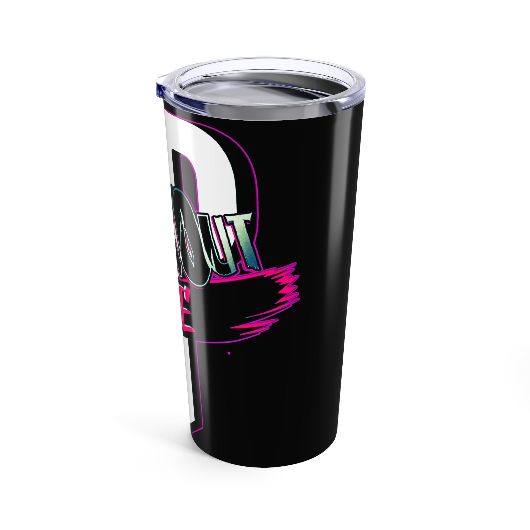 Pink KnocKOut Never Give Up Tumbler 20oz