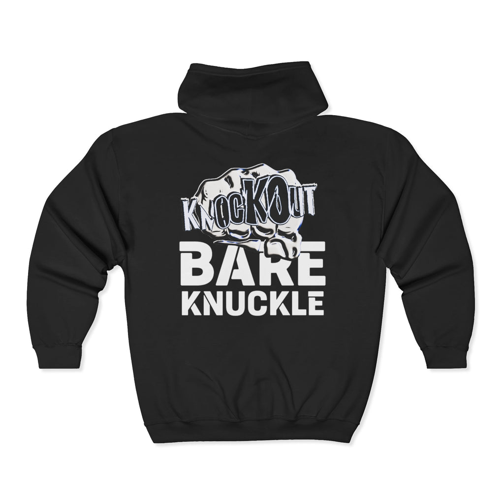 KnocKOut Bare Knuckle Unisex Heavy Blend™ Full Zip Hooded Sweatshirt