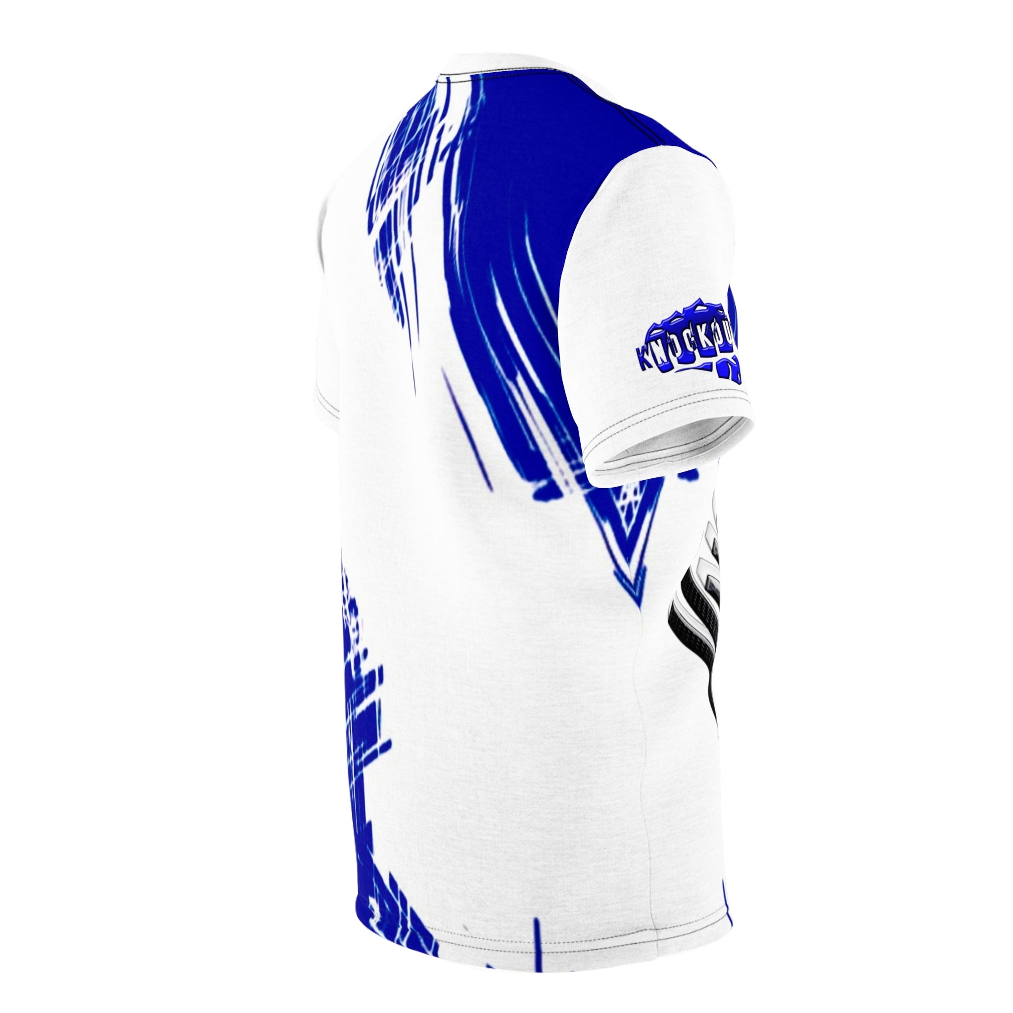 Blue KnocKOut Unisex Cut & Sew Tee