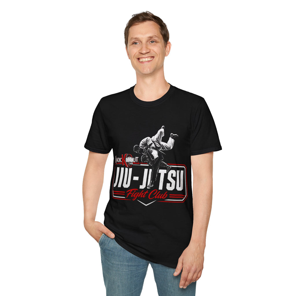 KnocKOut jiu-Jiu-Jitsu Fight Club Unisex Softstyle T-Shirt