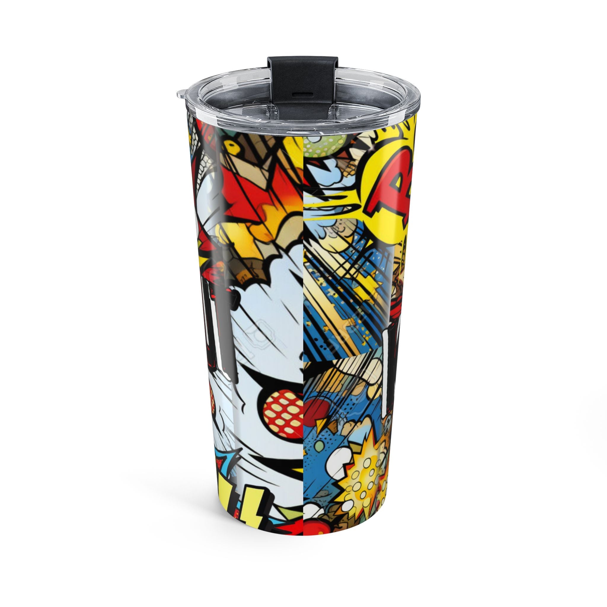 KnocKOut Boom Comic Tumbler 20oz