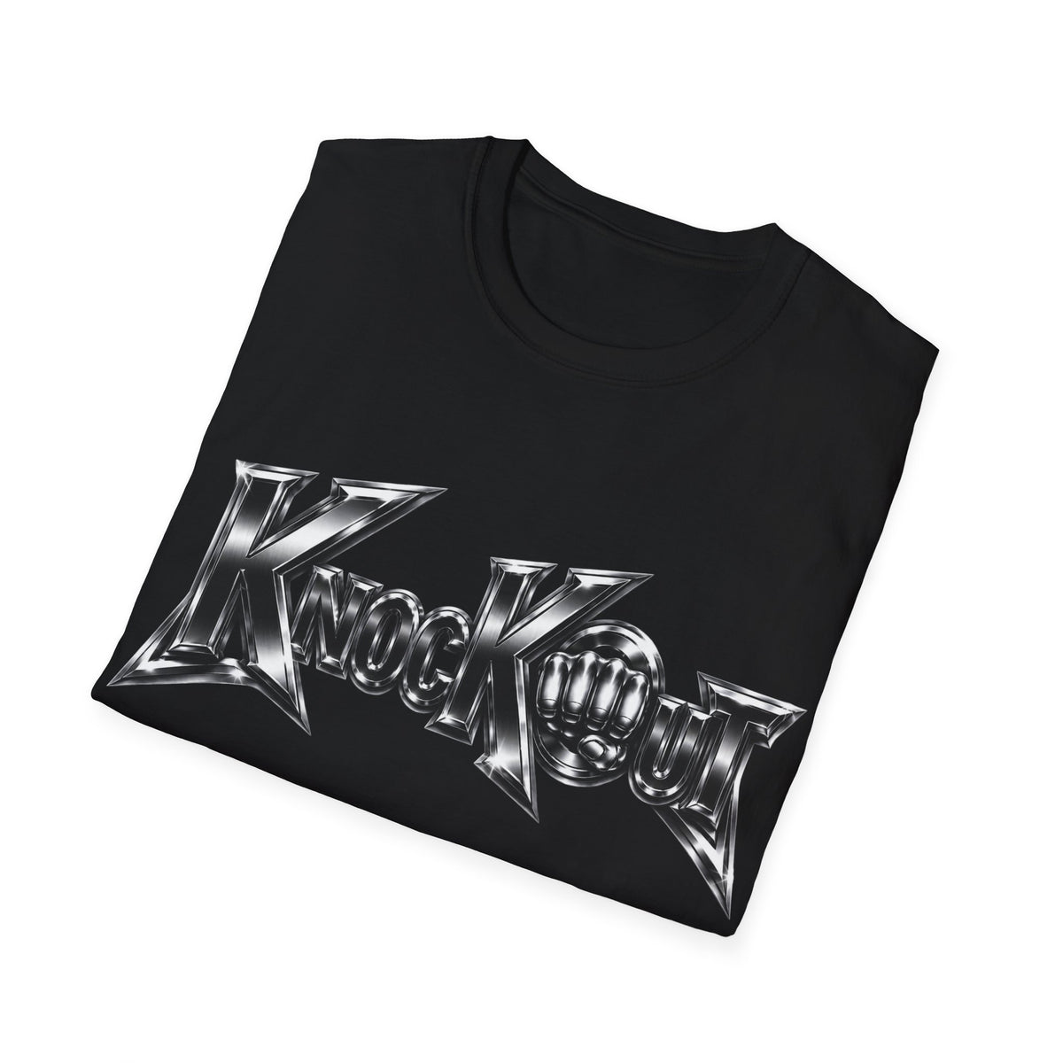 KnocKOut Black White Training Streetwear Unisex T-Shirt