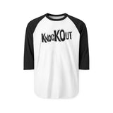 Free Shipping KnocKOut Unisex Three-Quarter Sleeve Raglan Shirt