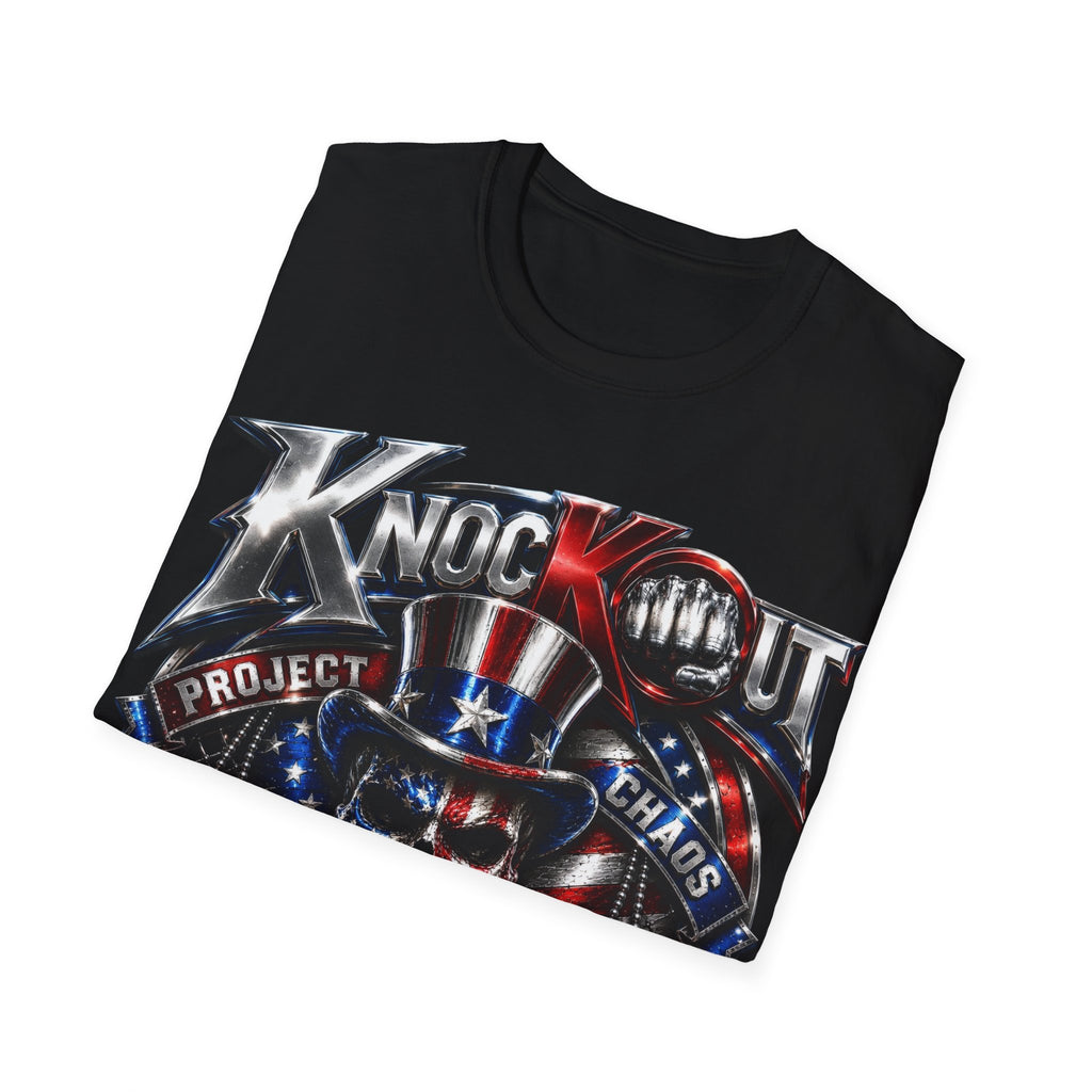 KnocKOut Project Chaos MMA Support Veteran Unisex Softstyle T-Shirt