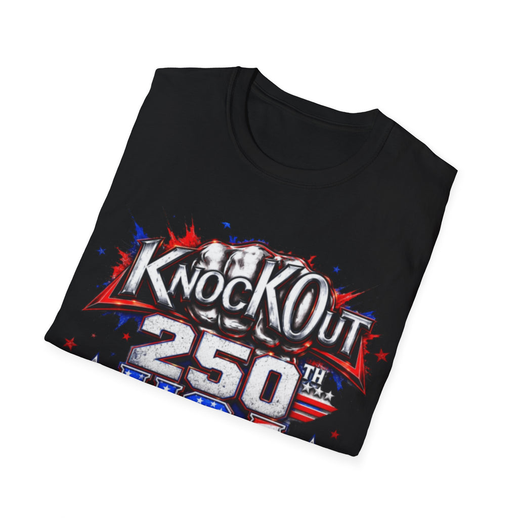 USA 250th Anniversary KnocKOut Unisex Softstyle T-Shirt