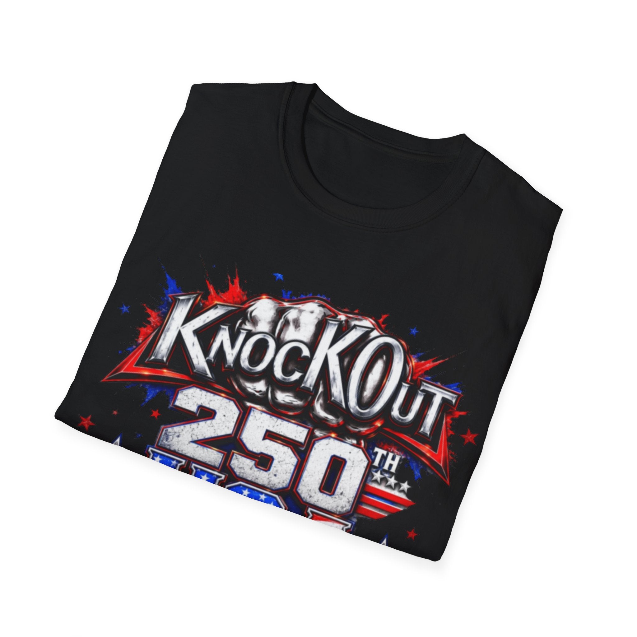 USA 250th Anniversary KnocKOut Unisex Softstyle T-Shirt