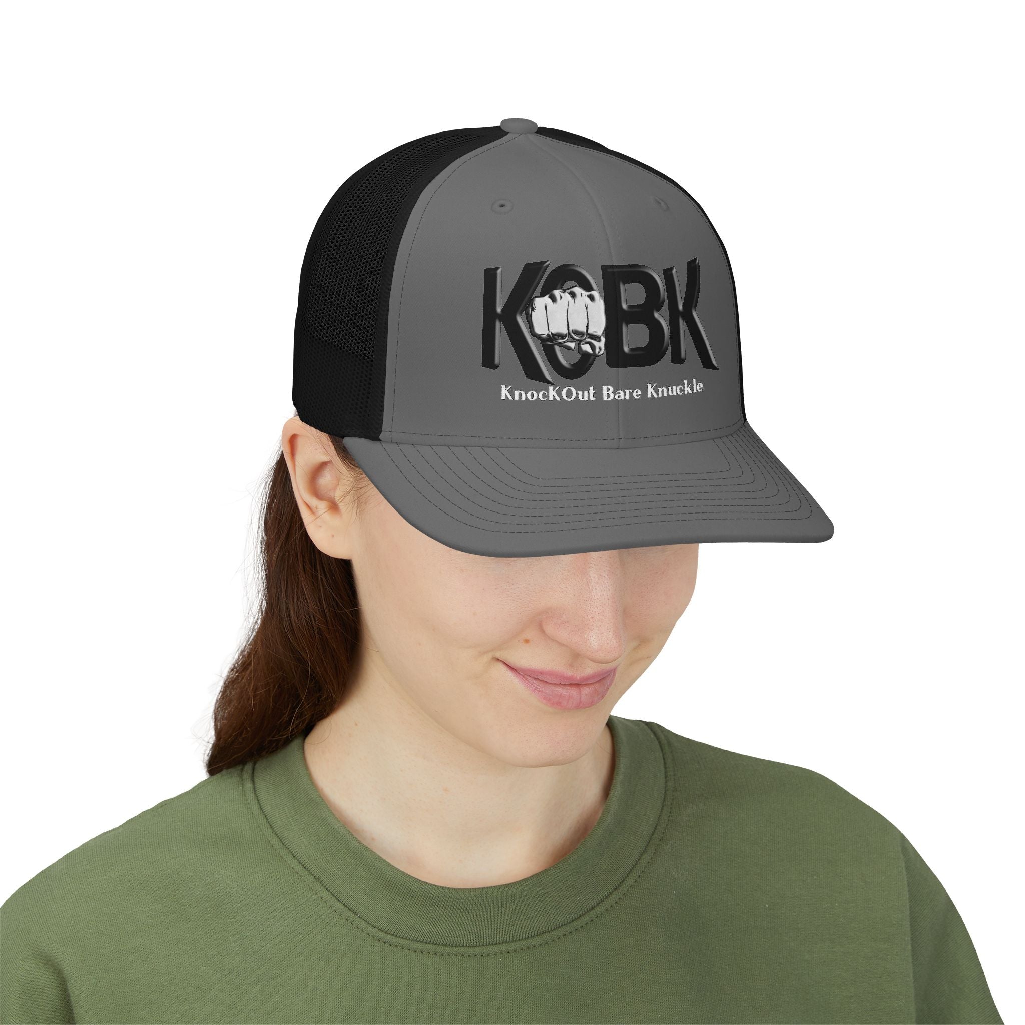 KOBK "KnocKOut Bare Knuckle" Snapback Trucker Cap