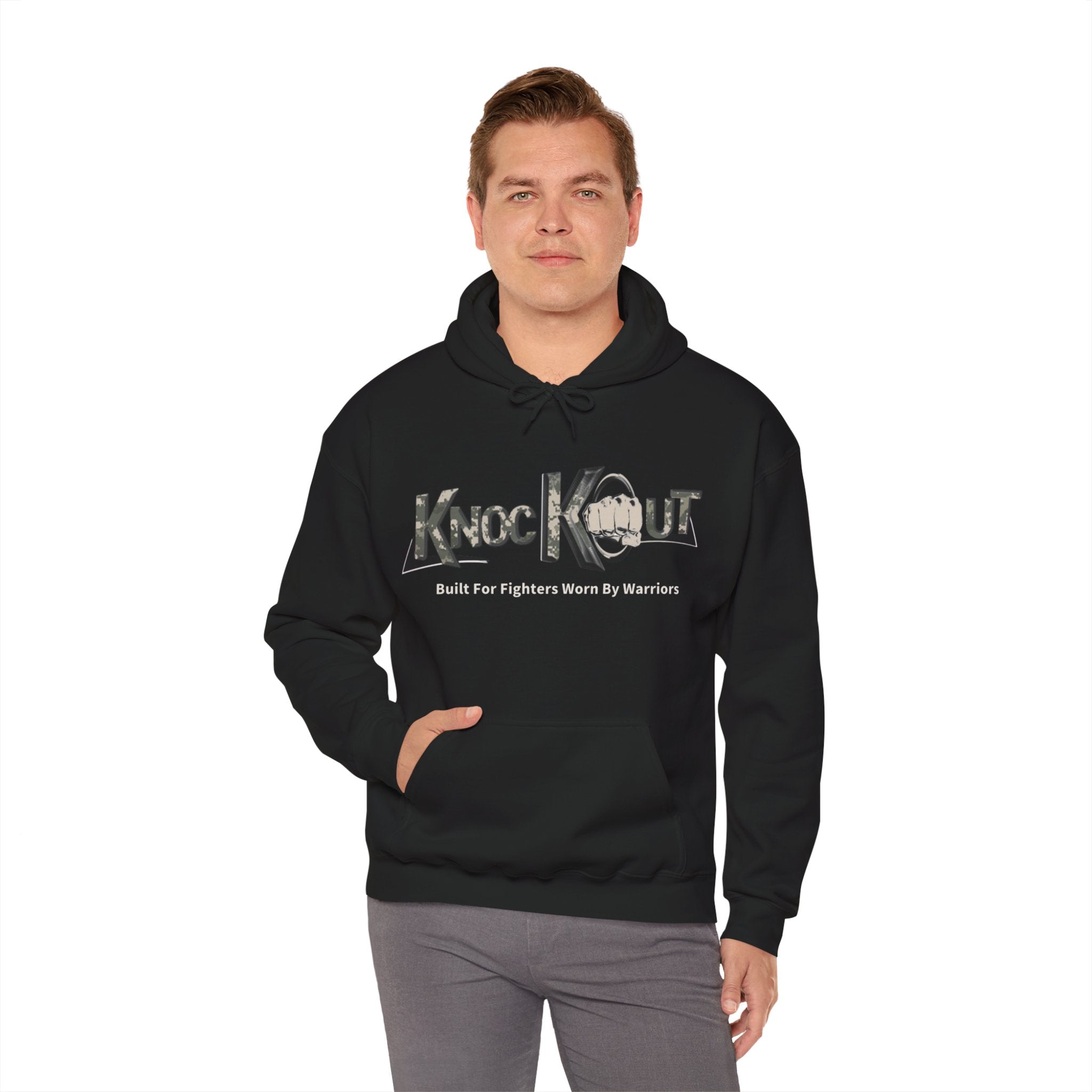 KnocKOut Camo Unisex Heavy Blend™ Hooded Sweatshirt