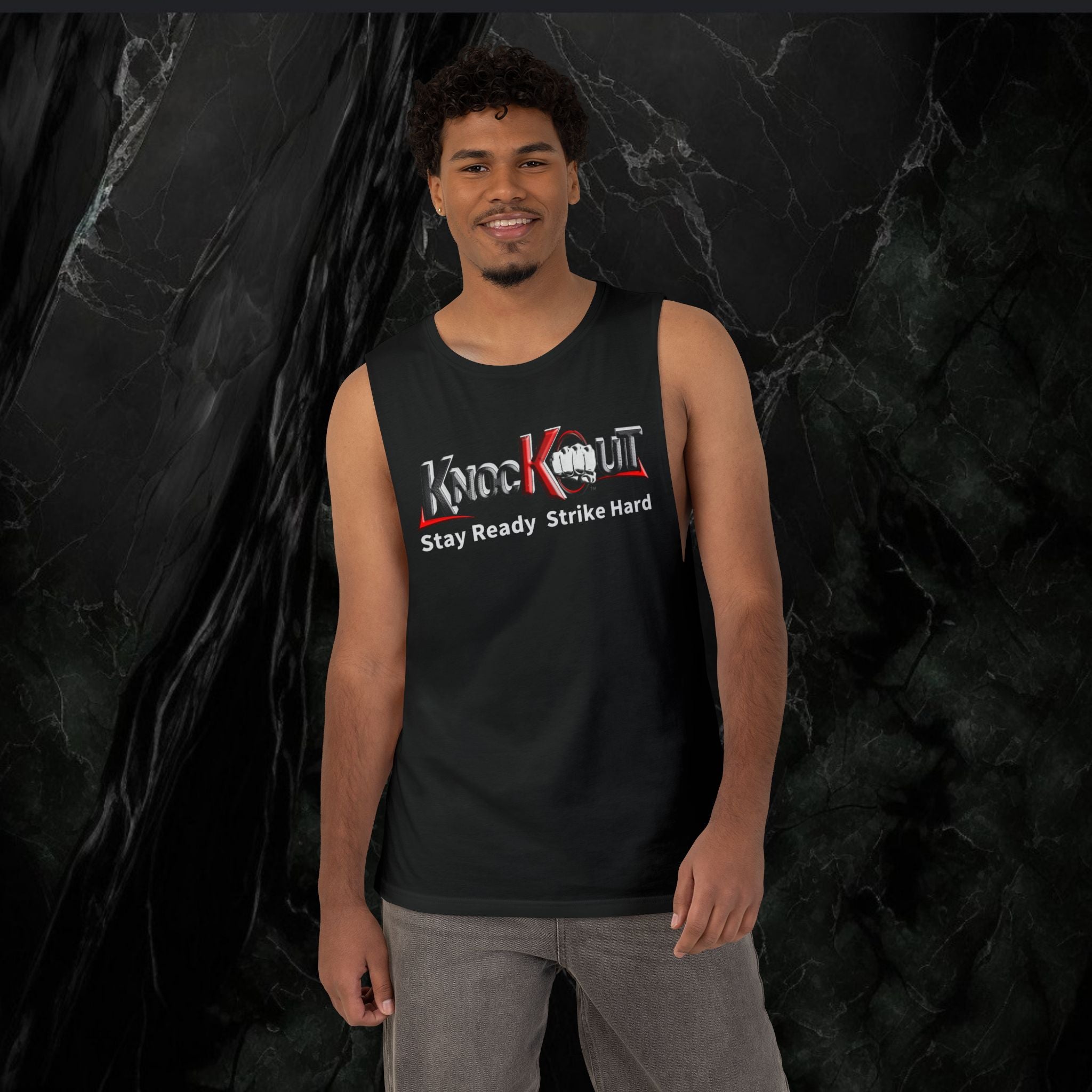 Stay Ready. Strike Hard KnocKOut Barnard Tank