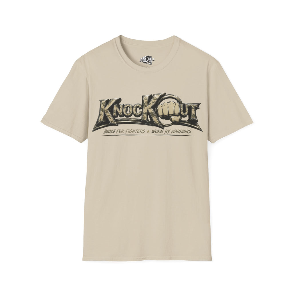 Camo KnocKOut Unisex Softstyle T-Shirt