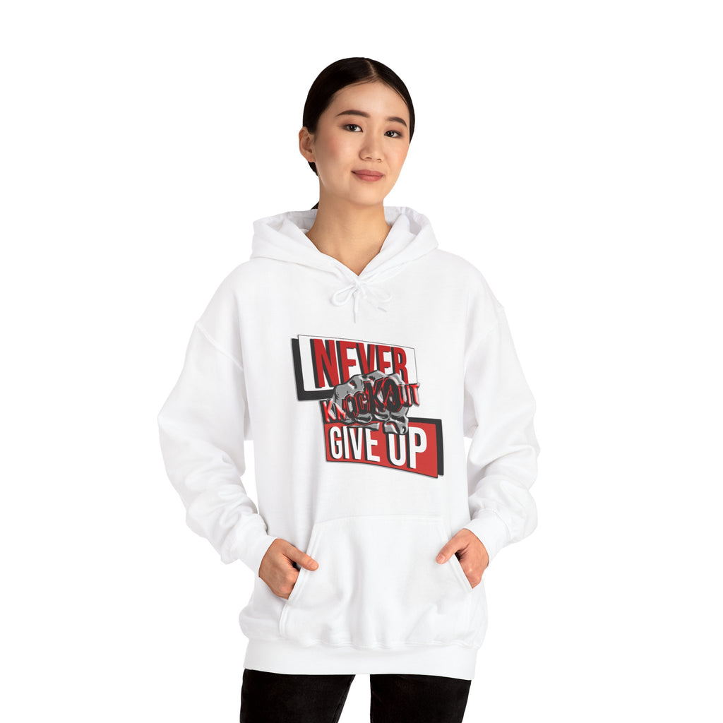 KnocKOut Never Give Up Unisex Heavy Blend™ Hooded Sweatshirt