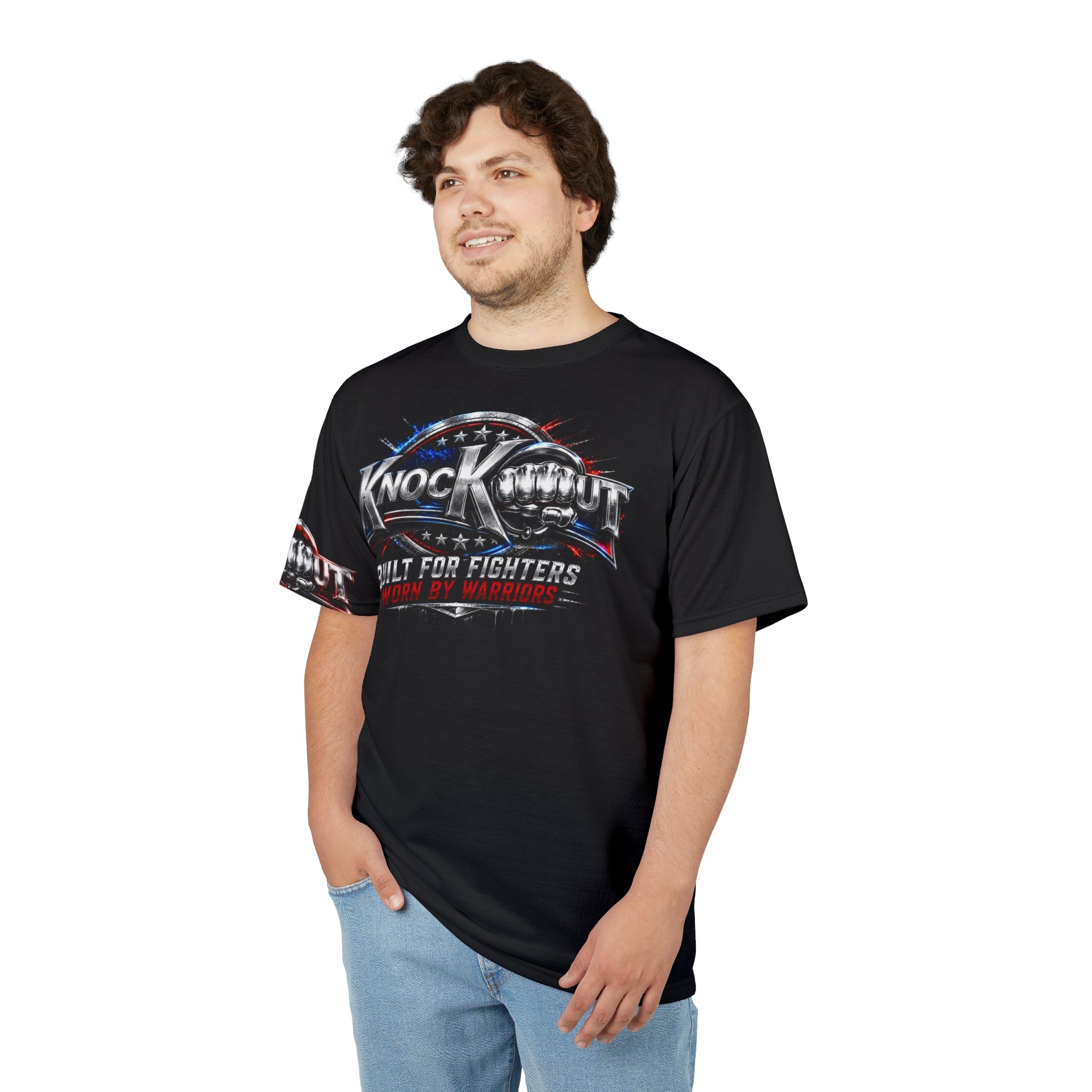 KnocKOut Freedom Unisex T-Shirt Dry-Fit  Polyester