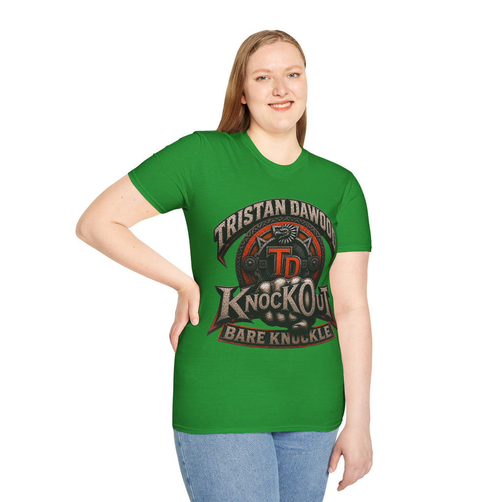 Dawood KnocKOut Fighter Unisex Softstyle T-Shirt