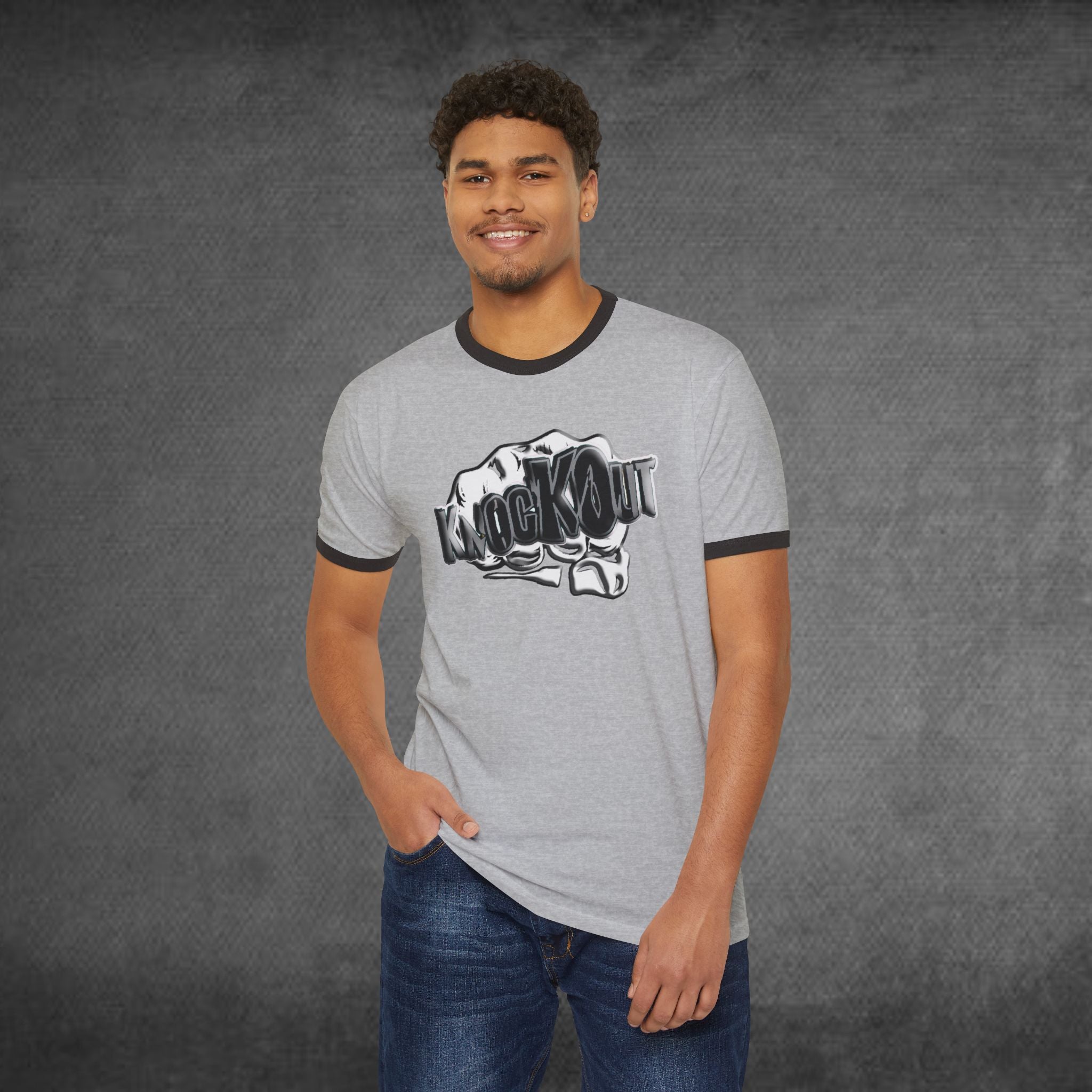 KnocKOut Cotton Ringer T-Shirt