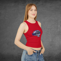 KnocKOut Women's Micro Rib Racer Tank Top