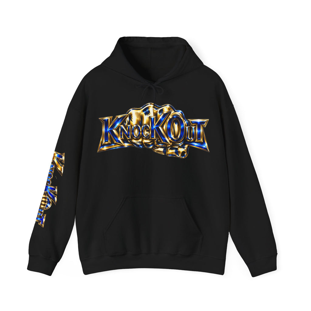 Gold Blue KnocKOut Unisex Hoodie