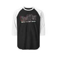 Free Shipping KnocKOut Unisex Three-Quarter Sleeve Raglan Shirt