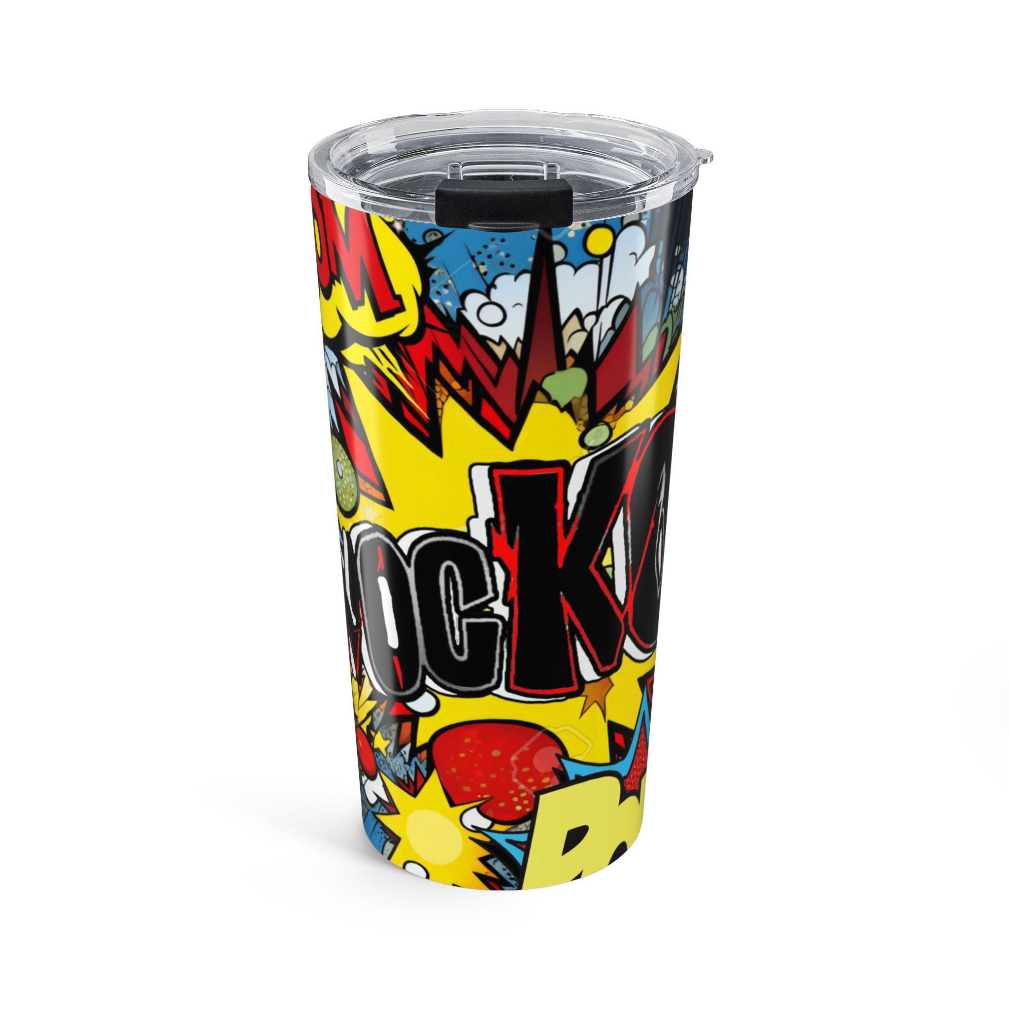 KnocKOut Boom Comic Tumbler 20oz